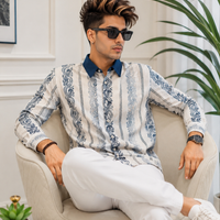 Premium Imported Full Sleeve Printed Casual Shirt