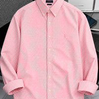 Pink Gingham Shirt