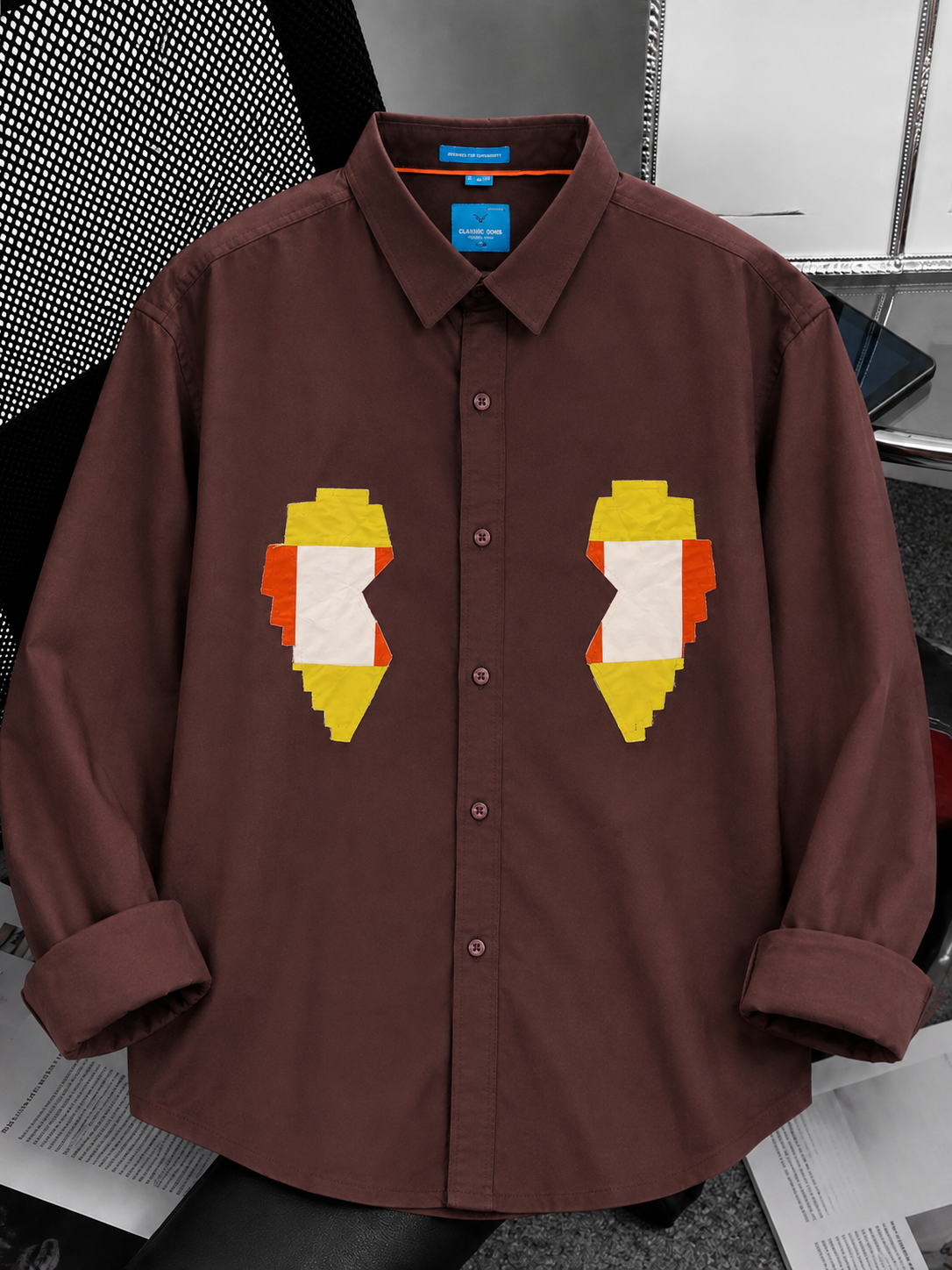 Brown Designer Shirt