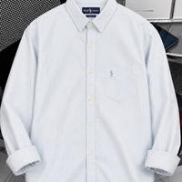 Light Blue Striped Shirt